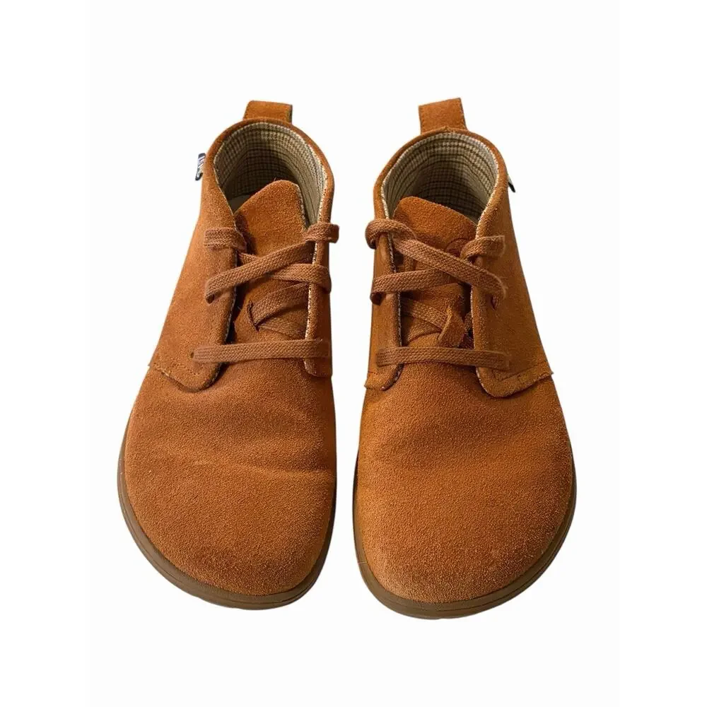 LEMS Lions Mane Chukka Boots •Men 7/Womwn 8.5• Unisex Brown Casual Suede EXC